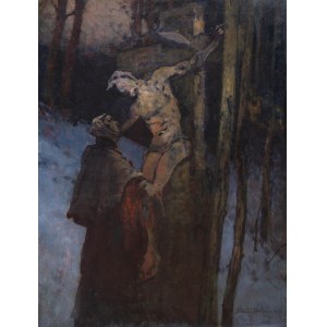 Władysław Wankie (1860 Warszawa - 1925 tamże), Chrystus na krzyżu