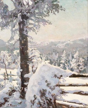 Ivan Trush (1869 Vysotsk - 1940 Lviv), Winter in the Carpathians