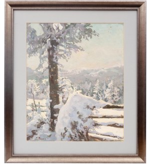 Ivan Trush (1869 Vysotsk - 1940 Lviv), Winter in the Carpathians