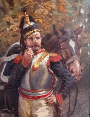 Stanislaw Bagienski (1876 Warsaw - 1948 there), Malachowski's cuirassier