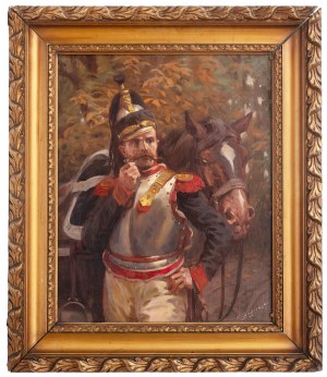 Stanislaw Bagienski (1876 Warsaw - 1948 there), Malachowski's cuirassier