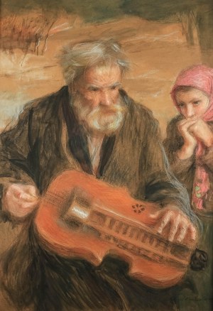Teodor Axentowicz (1859 Brasov/Romania - 1938 Krakow), Lirnik