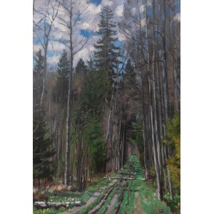 Stanisław Julianowicz Żukowski (1873 Jędrychowice/k. Wołkoryska -1944 Pruszków), Puszcza Świsłocka (Białowieska)