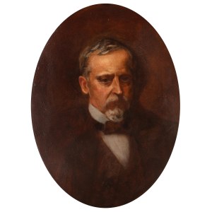 Kazimierz Mordasewicz - przypisywany (1859 Mińsk - 1923 Paryż), Portret Henryka Sienkiewicza