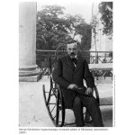 Kazimierz Mordasewicz - przypisywany (1859 Mińsk - 1923 Paryż), Portret Henryka Sienkiewicza