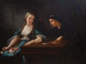 Mathilde Duckett (1838 Paris -1883 Rueill), Divination from Cards, 1861.