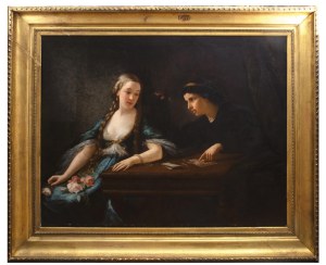 Mathilde Duckett (1838 Paris -1883 Rueill), Divination from Cards, 1861.