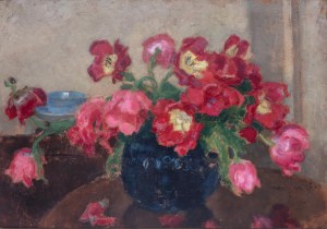 Alfons Karpinski (1875 Rozwadów - 1961 Kraków), Tulips (other title: Przekwitłe tulipany), 1930s.