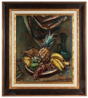 Zygmunt Menkes (1896 Lviv - 1986 Riverdale), Still life with fruit, before 1939.