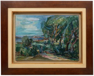 Henryk Epstein (1891 Lodz - 1944 Auschwitz), Coast in Brittany, 1930s.