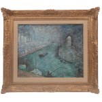 Alicja Halicka (1894 Krakow- 1975 Paris), In the river port, after 1945.