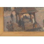 Abraham Neumann (1873 Sierpc - 1942 Kraków), Rynek w Kazimierzu nad Wisłą