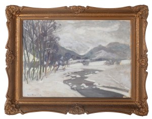 Stefan Filipkiewicz (1879 Tarnów - 1944 Mauthausen), Winter in the mountains