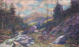 Sylveriusz Saski (1864 Nottingham - 1954 Kraków), White Valley