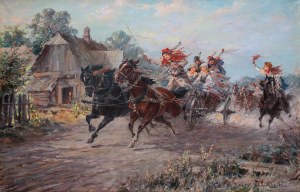 Władysław Chmieliński (1911 Warsaw - 1979 there), The Wedding of Cracow