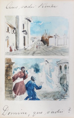 Marian Mokwa (1889 Malary - 1987 Sopot), Domine Quo Vadis Church