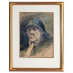 Marian Mokwa (1889 Malary - 1987 Sopot), Rybak, 1950 r.