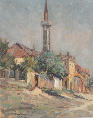 Eugeniusz Dzierzencki (1905 Warsaw - 1990 Sopot), Varna. Mosque