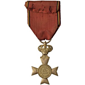 Orders and Decorations - Belgio. Alberto I (1909-1934). Croce commemorativa...