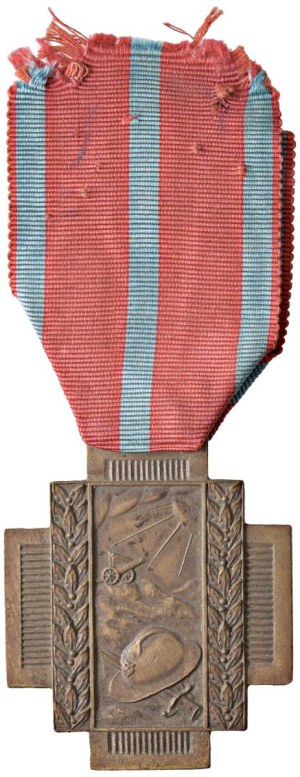 Orders and Decorations - Belgium. Albert I (1909-1934). War Cross for.