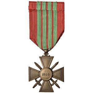 Orders and Decorations - Francia. Repubblica Francese (1939-1945). Croce al...