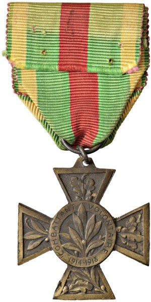 Orders and Decorations - France. French Republic (1909-1934). Cross pe...