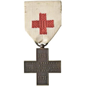 Orders and Decorations - Francia. Repubblica Francese (1870-1871). Croce de...