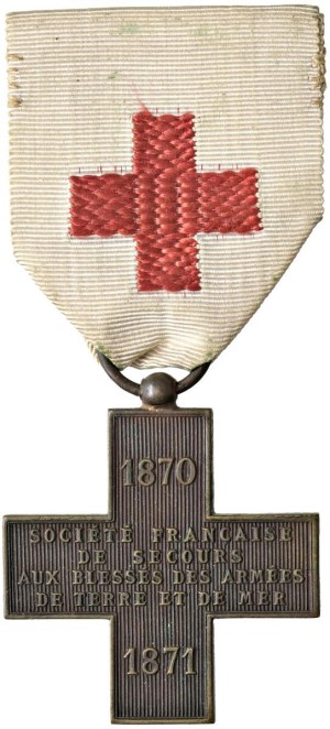Orders and Decorations - France. French Republic (1870-1871). Cross of.