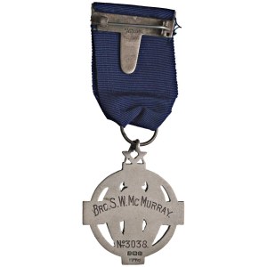 Orders and Decorations - Gran Bretagna. (1914-1918) Medaglia Massonica. Pri...