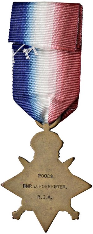 Orders and Decorations - Great Britain. George V (1910-1917). Star of gu...