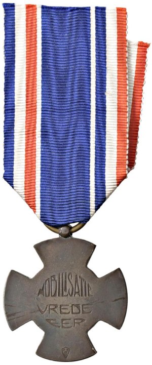 Orders and Decorations - Netherlands (1914-1918). Mobilization Cross . ...