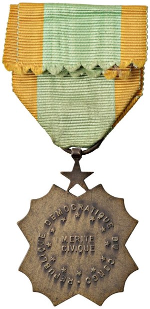 Orders and Decorations - Democratic Republic of the Congo. Medal of Merit...