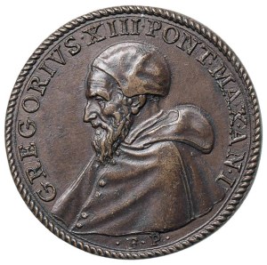 Papal Medals Collection - Gregory XIII (1572-1585). Medal 1572 a.i. The s...