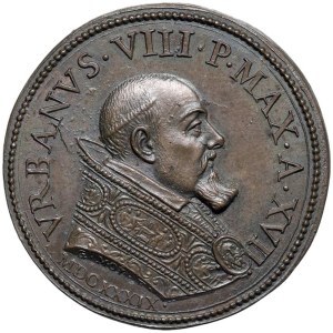 Papal Medals Collection - Urban VIII (1623-1644). Medal 1639 a.XVII. Sed.