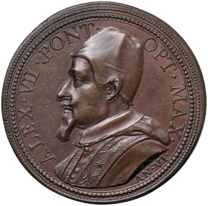 Papal Medals Collection - Alexander VII (1655-1667). Annual medal 1660 ...