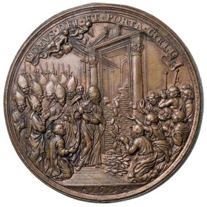 Papal Medals Collection - Clement X (1670-1676). Medal 1675 a.V. For the a...