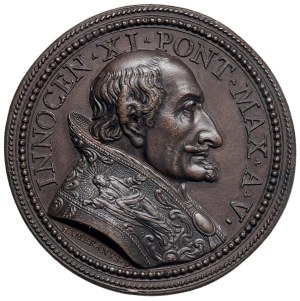 Papal Medals Collection - Innocent XI (1676-1789). Medal 1680 a.V. Carit...