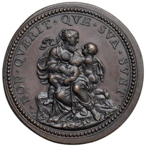 Papal Medals Collection - Innocent XI (1676-1789). Medal 1680 a.V. Carit...