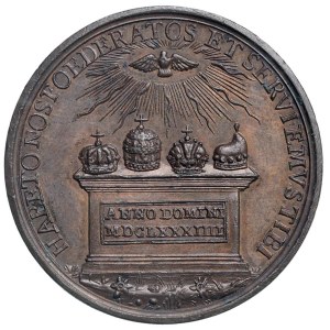 Papal Medals Collection - Innocent XI (1676-1789). Medal a.VIII. For the a.