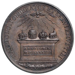 Papal Medals Collection - Innocent XI (1676-1789). Medal a.VIII. For the a.