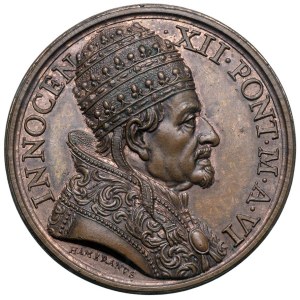 Papal Medals Collection - Innocenzo XII (1691-1700). Medaglia annuale 1697 a...