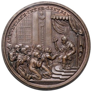 Papal Medals Collection - Innocent XII (1691-1700). Annual medal 1697 a...
