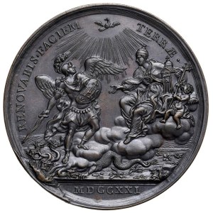 Papal Medals Collection - Innocenzo XIII (1721-1724). Medaglia 1721. Per gli...