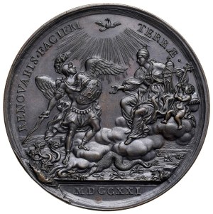 Papal Medals Collection - Innocent XIII (1721-1724). Medal 1721. For the.