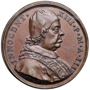 Papal Medals Collection - Innocenzo XIII (1721-1724). Medaglia annuale 1723....
