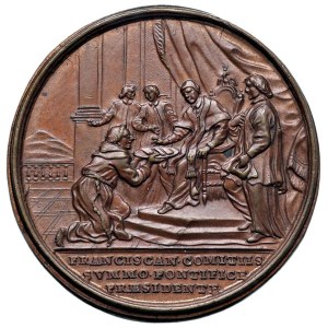 Papal Medals Collection - Innocenzo XIII (1721-1724). Medaglia annuale 1723....