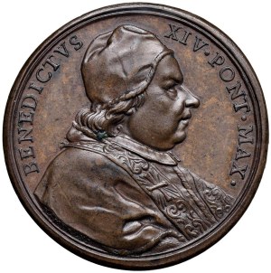 Papal Medals Collection - Benedict XIV (1740-1758). Medal 1741. For the r...
