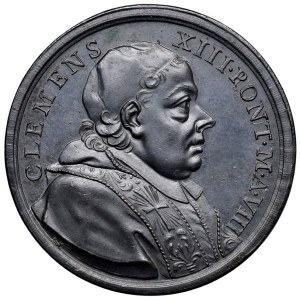 Papal Medals Collection - Clemente XIII (1758-1769). Medaglia 1765 a.VIII. M...