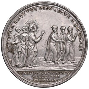 Papal Medals Collection - Clement XIV (1769-1774). Medal 1773 a.VI. Cacc...