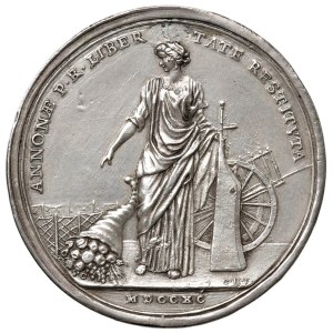 Papal Medals Collection - Pius VI (1775-1779). Medal 1790 a.XVI. For the abo...